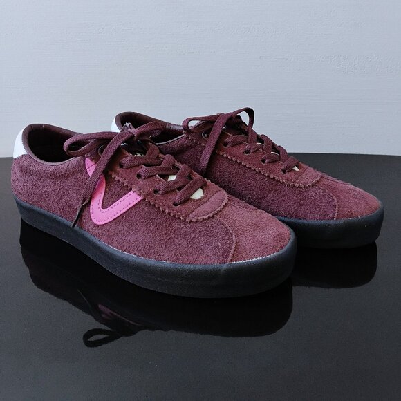 Vans Women's Sport Low Suede Sneaker in Warm & Grounded Pop Brown Color - Picture 2 of 12